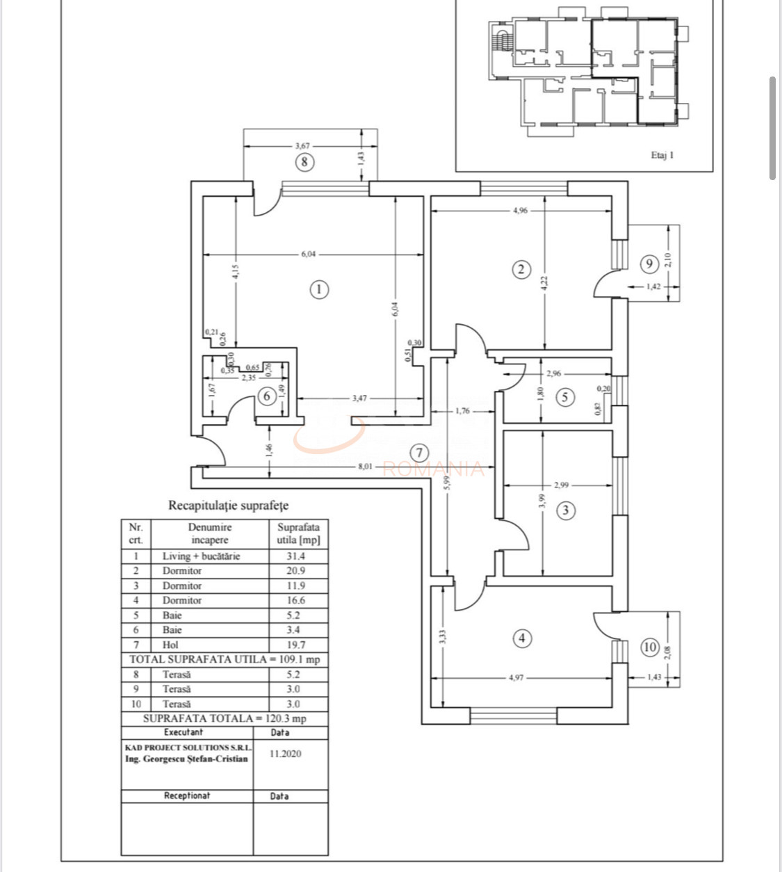 Apartament, 4 camere Bucuresti/Baneasa