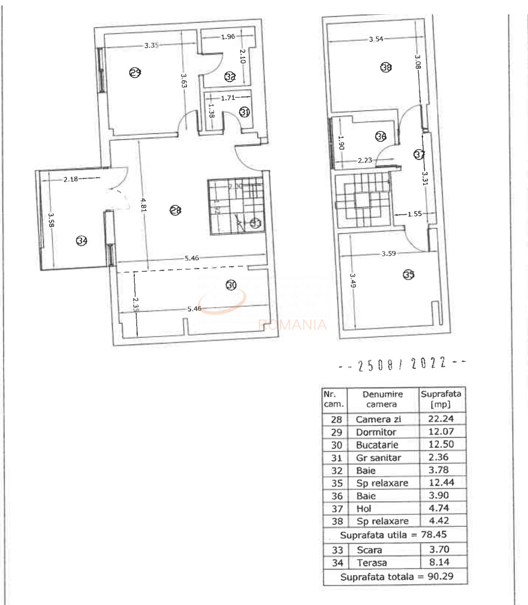 Apartament, 4 camere Bucuresti/Unirii (s3)