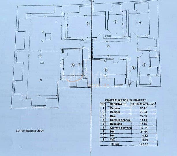 Apartament, 4 camere Bucuresti/Piata Romana