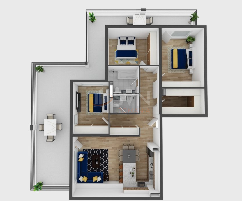 Apartament, 4 camere Cluj/Zorilor