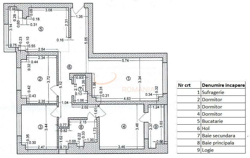 Apartament, 4 camere Bucuresti/Stefan Cel Mare
