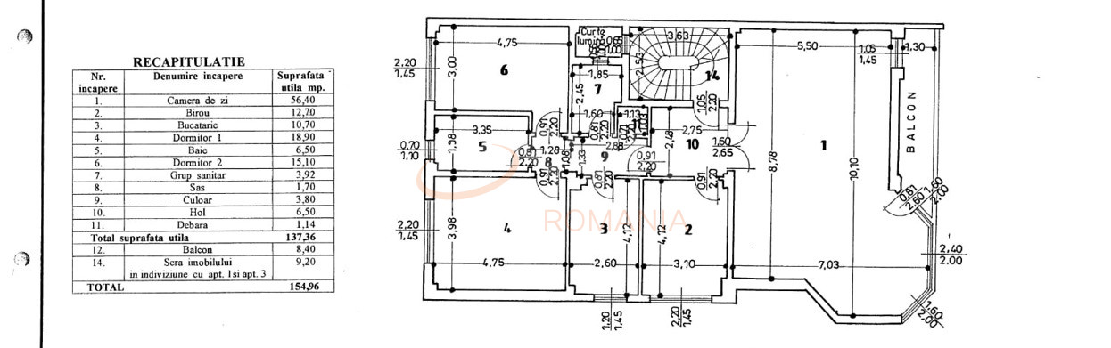 Apartament, 4 camere Bucuresti/Primaverii