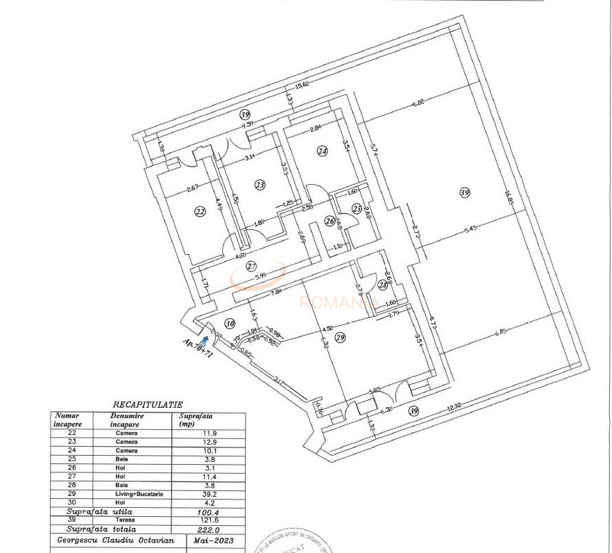 Apartament, 4 camere Bucuresti/Mihai Bravu (s3)