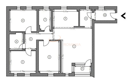 Apartament, 4 camere Bucuresti/Timpuri Noi