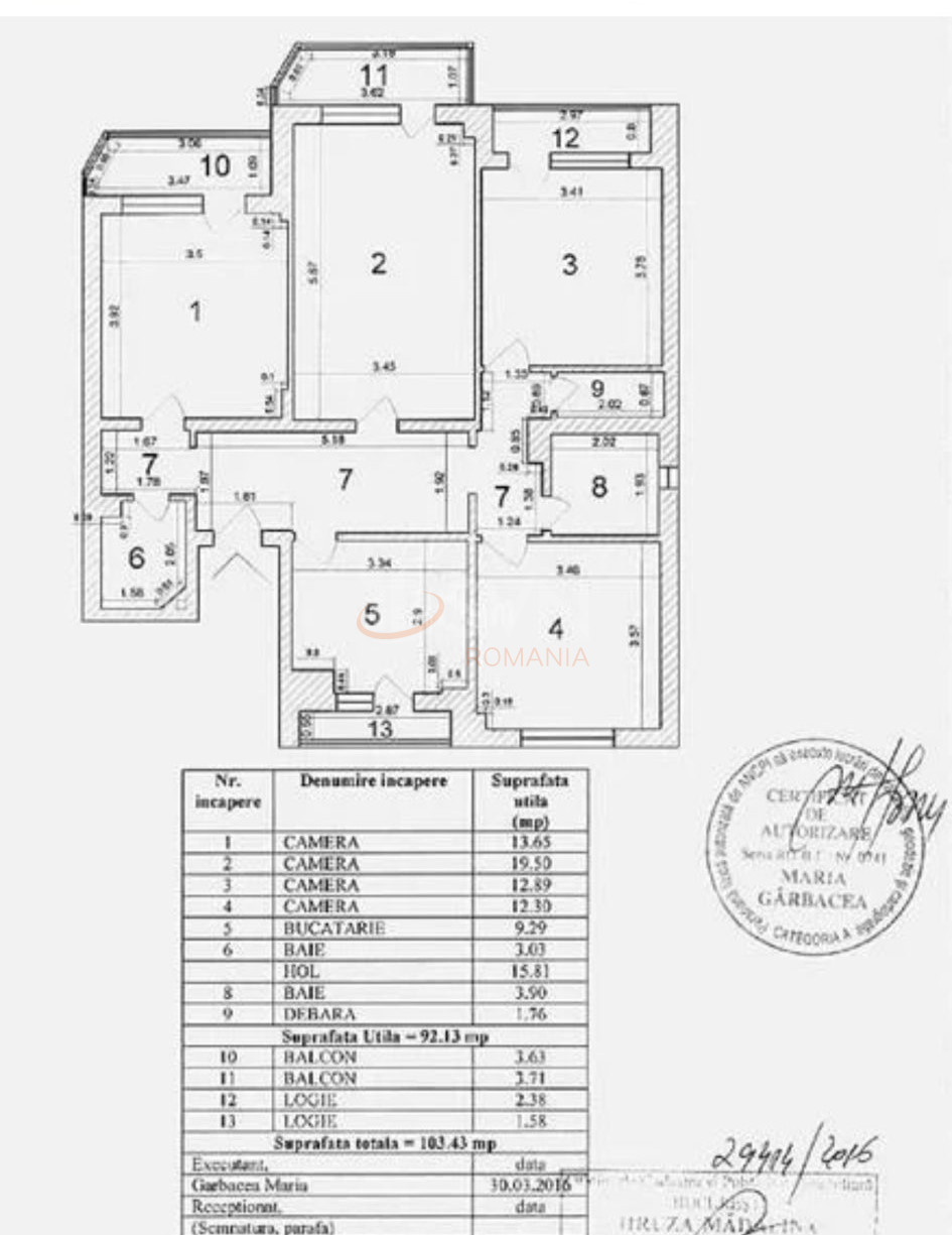 Apartament, 4 camere Bucuresti/Baneasa