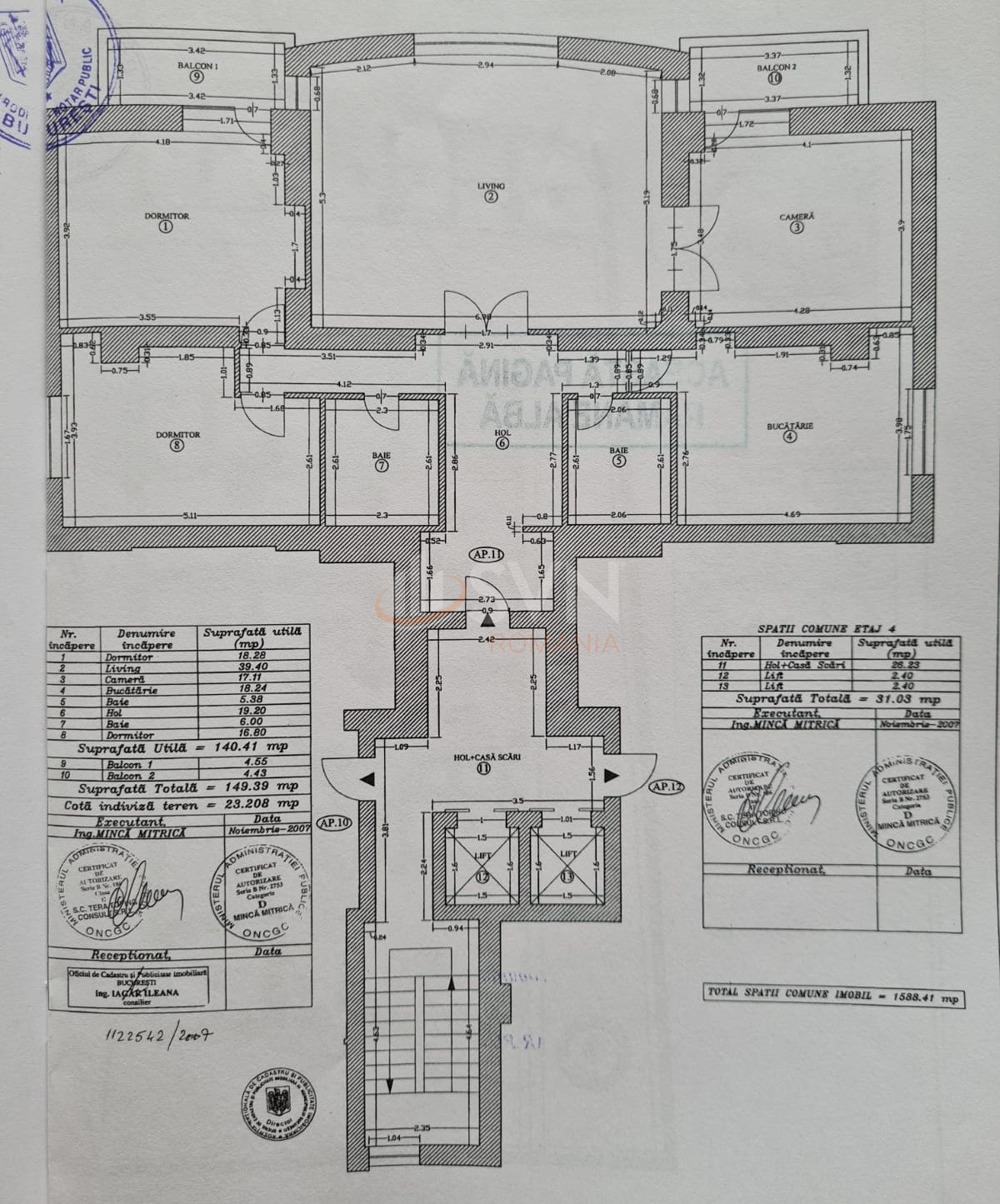 Apartament, 4 camere Bucuresti/Muncii