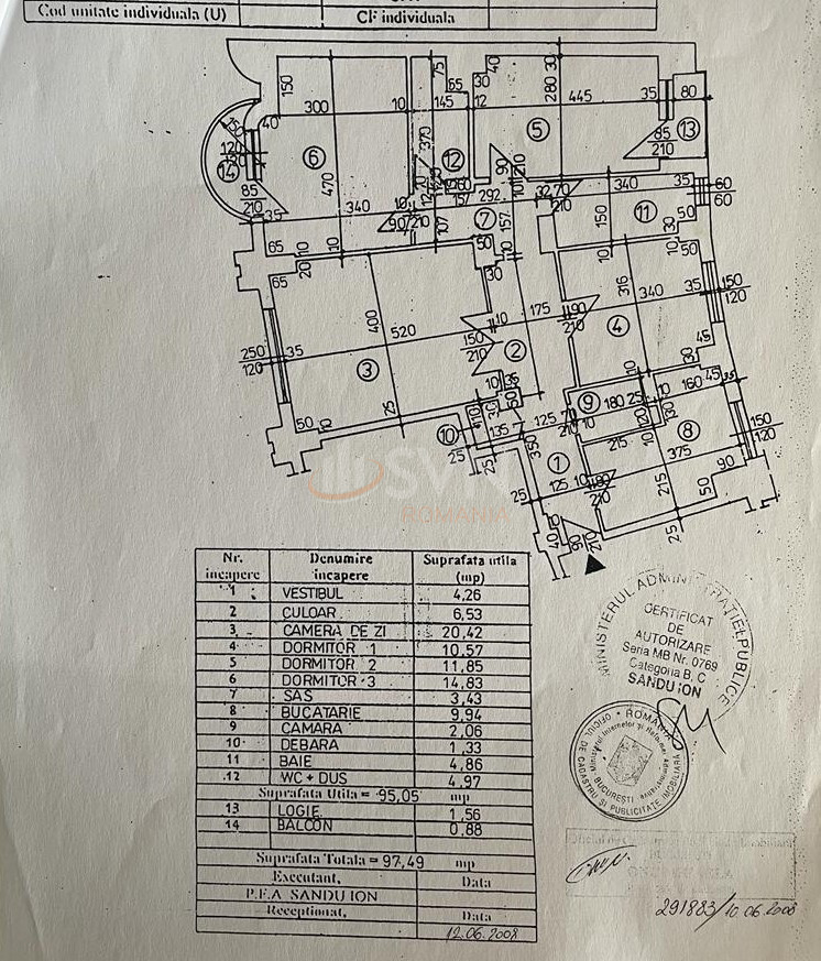 Apartament, 4 camere Bucuresti/Octavian Goga