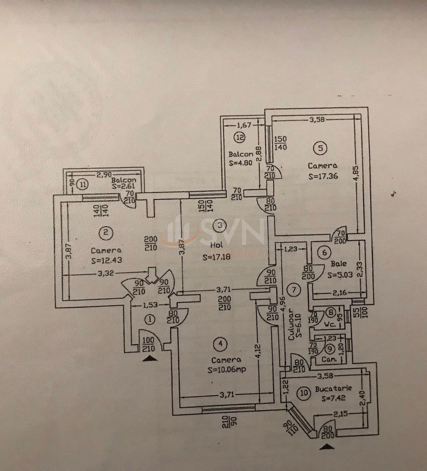 Apartament, 4 camere Bucuresti/Mosilor