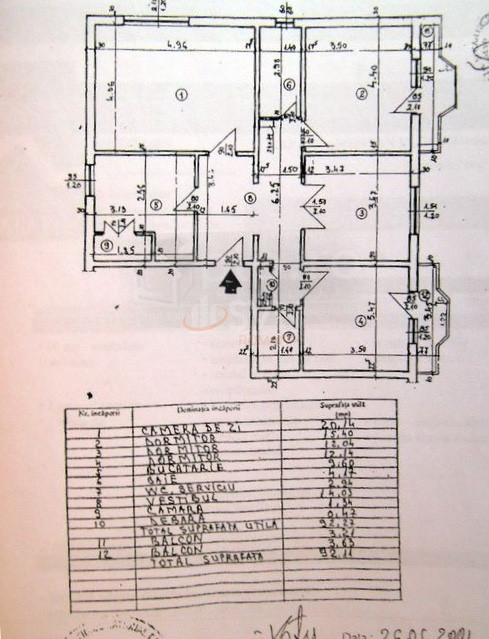 Apartament, 4 camere Bucuresti/Nerva Traian