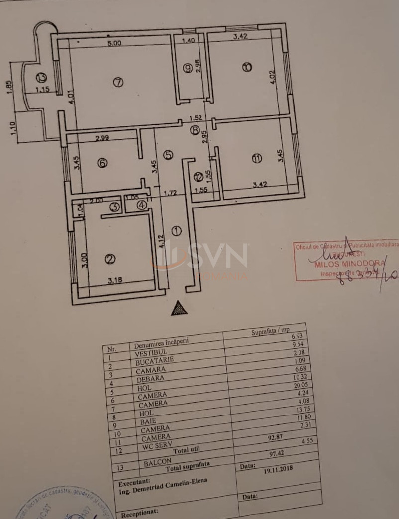 Apartament, 4 camere Bucuresti/Unirii (s3)