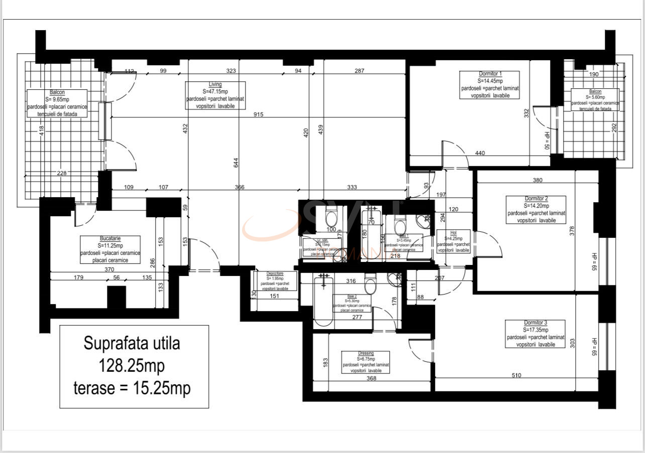 Apartament, 4 camere Bucuresti/Herastrau