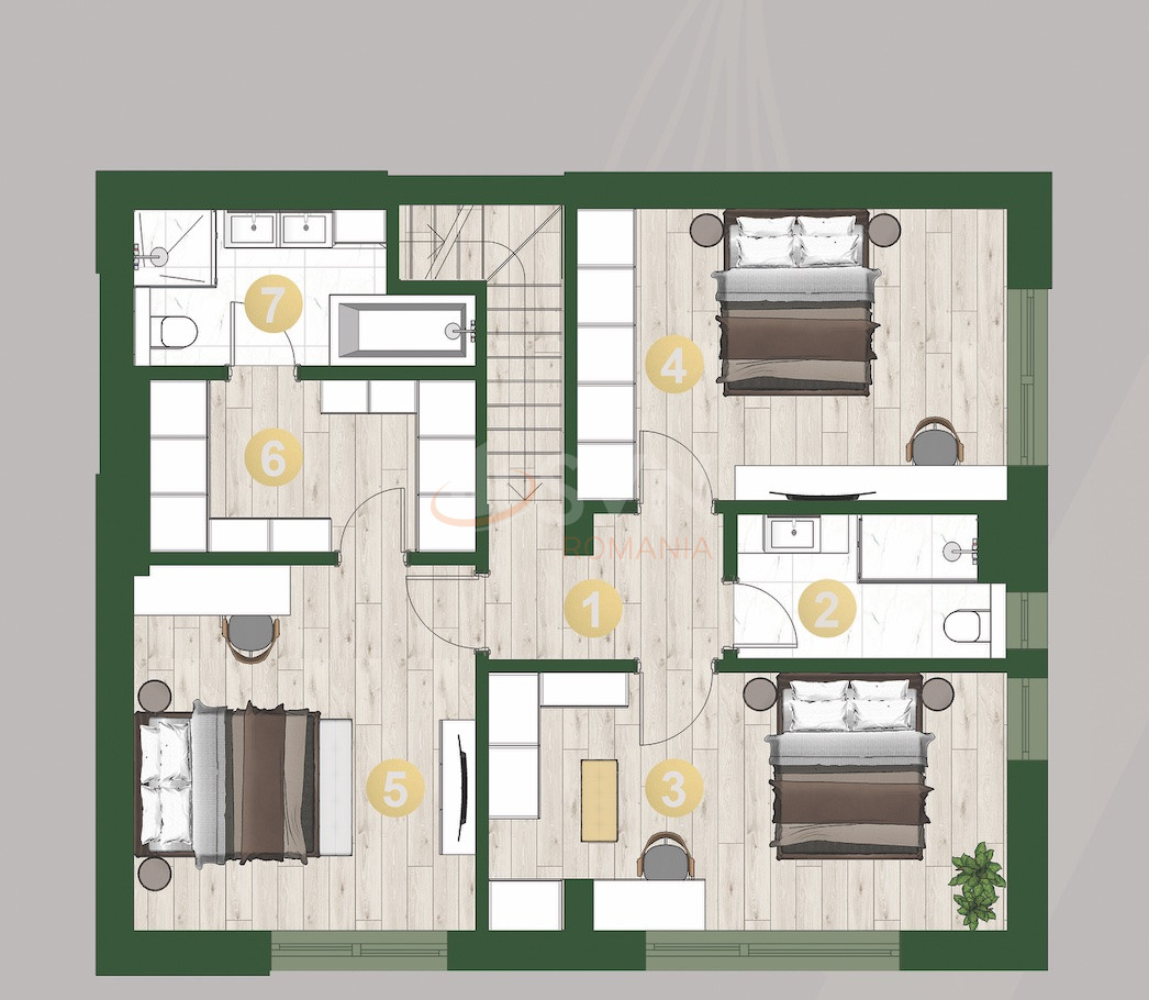 Apartament, 4 camere Bucuresti/Pipera