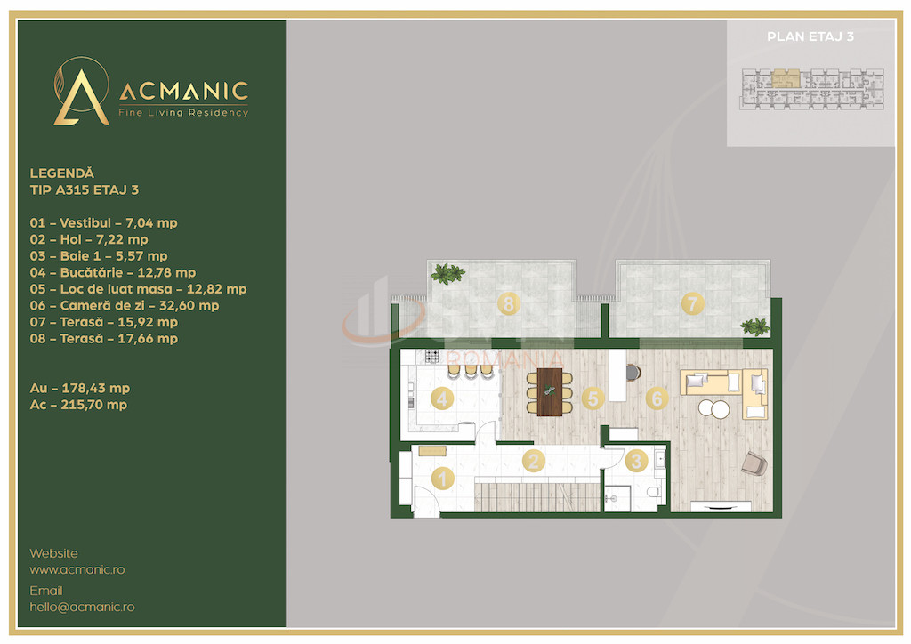 Apartament, 4 camere Bucuresti/Pipera