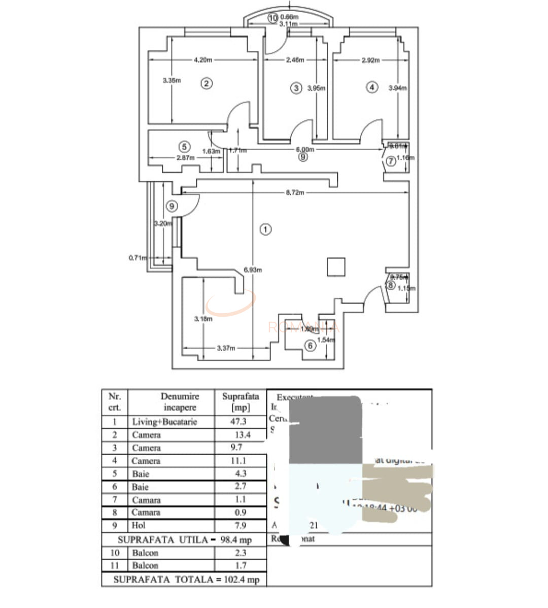Apartament, 4 camere Bucuresti/Alba Iulia