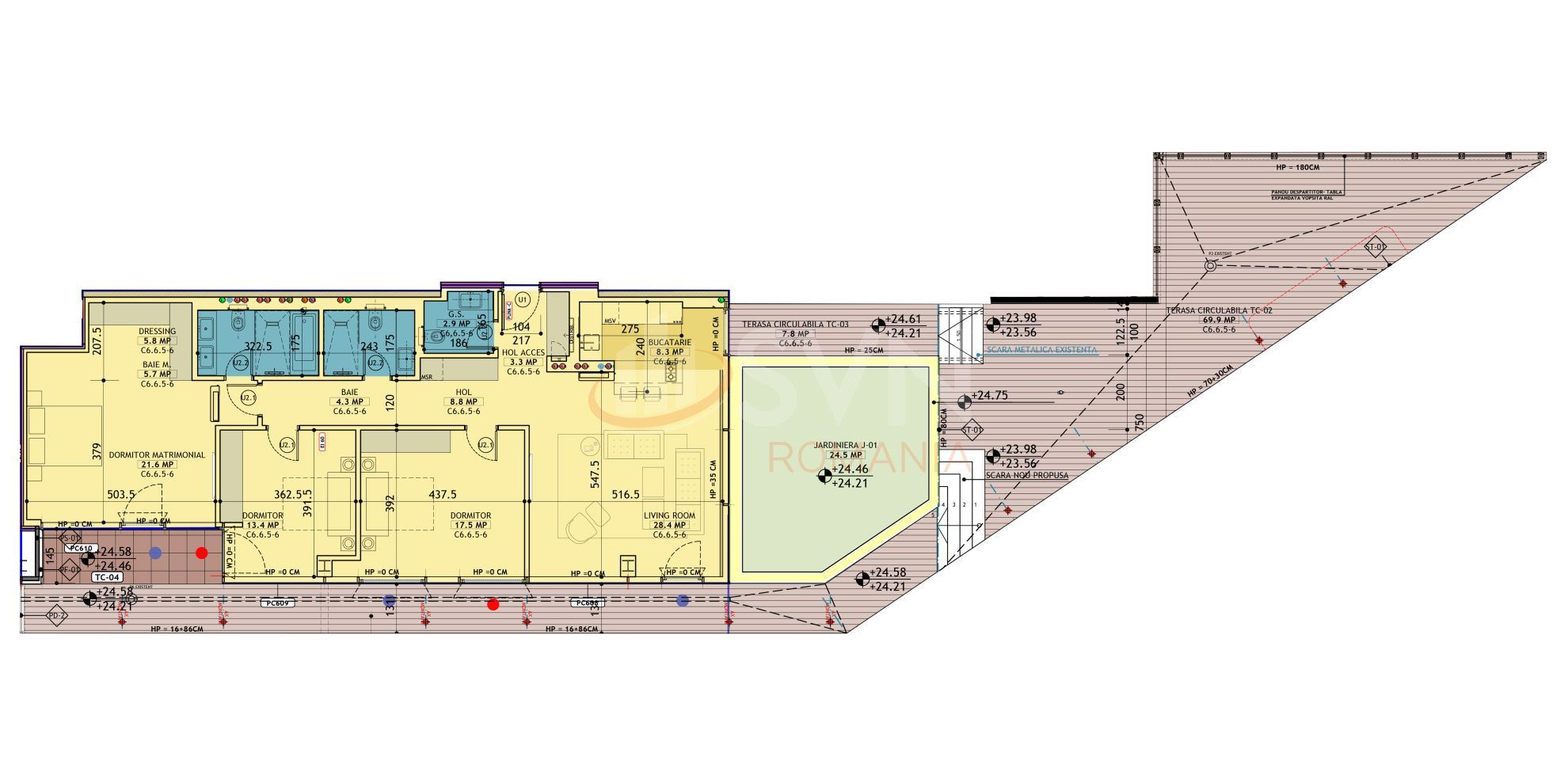 Apartament, 4 camere Bucuresti/Pipera