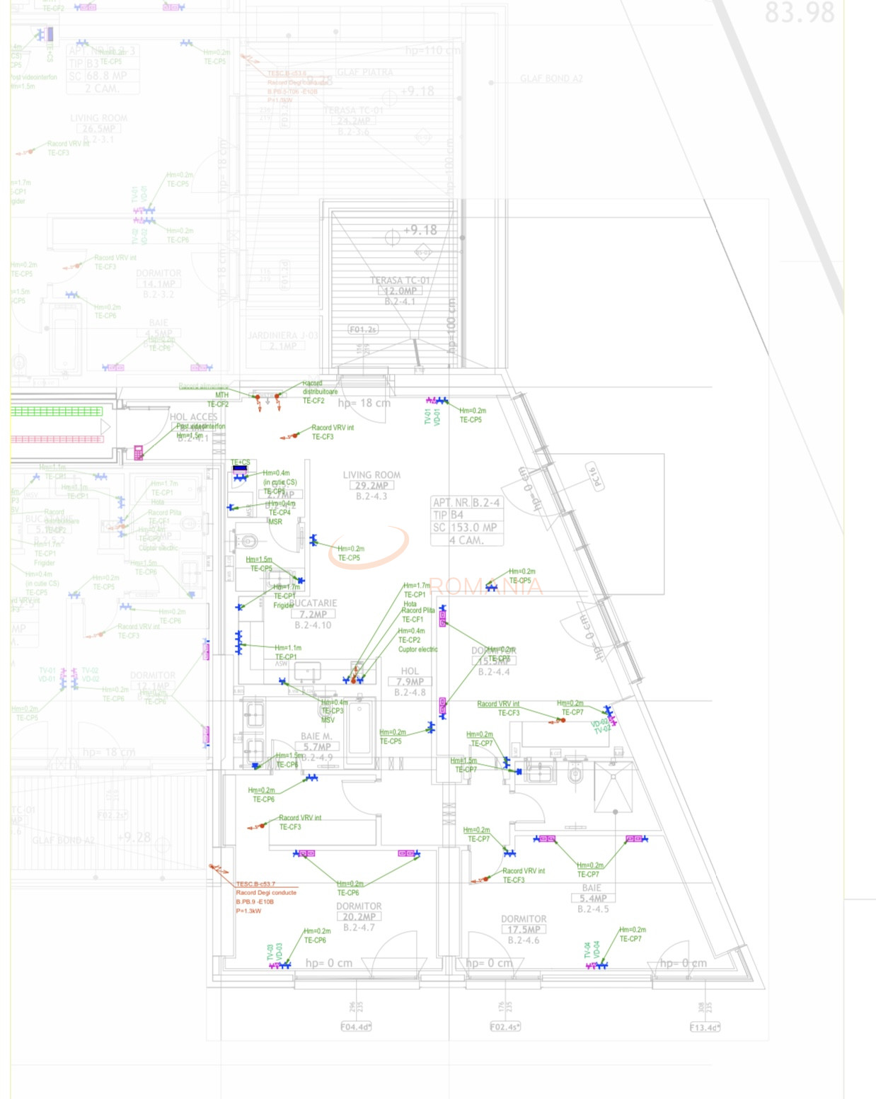 Apartament, 4 camere Bucuresti/Herastrau