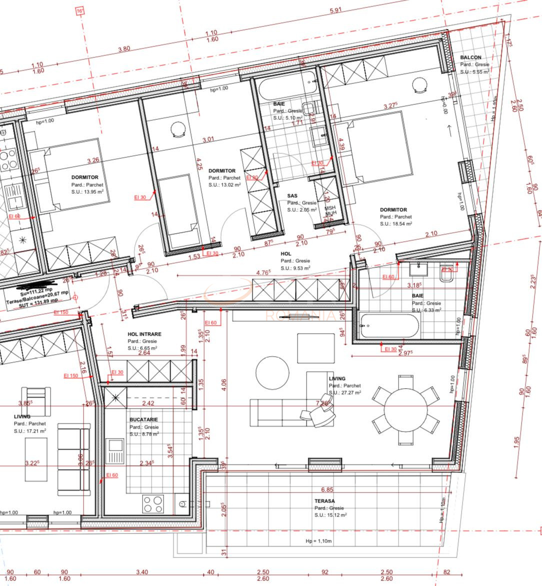 Apartament, 4 camere Bucuresti/Piata Unirii (s3)