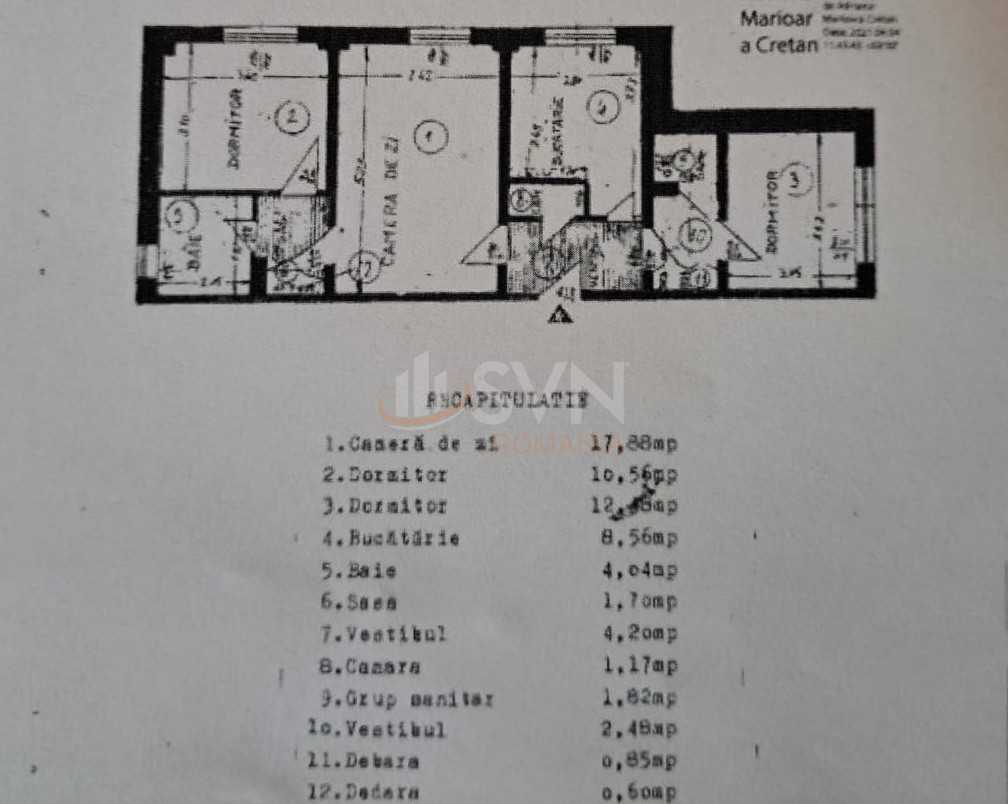 Apartament, 4 camere Bucuresti/Turda