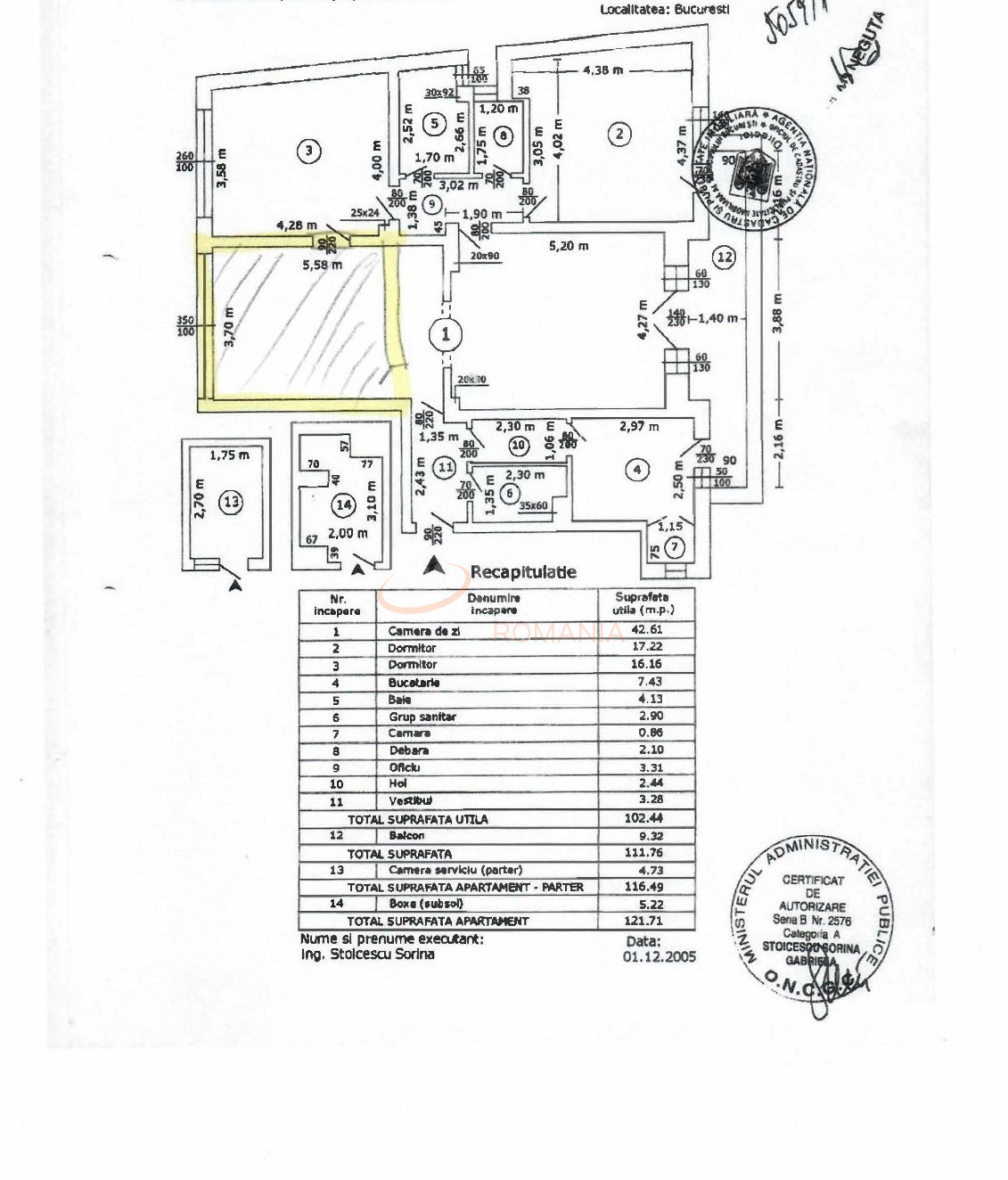 Apartament, 4 camere Bucuresti/Cismigiu