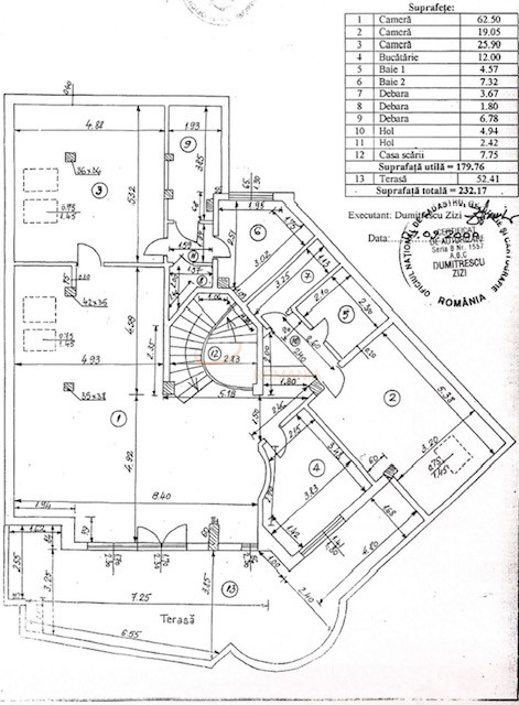 Apartament, 4 camere Bucuresti/Primaverii