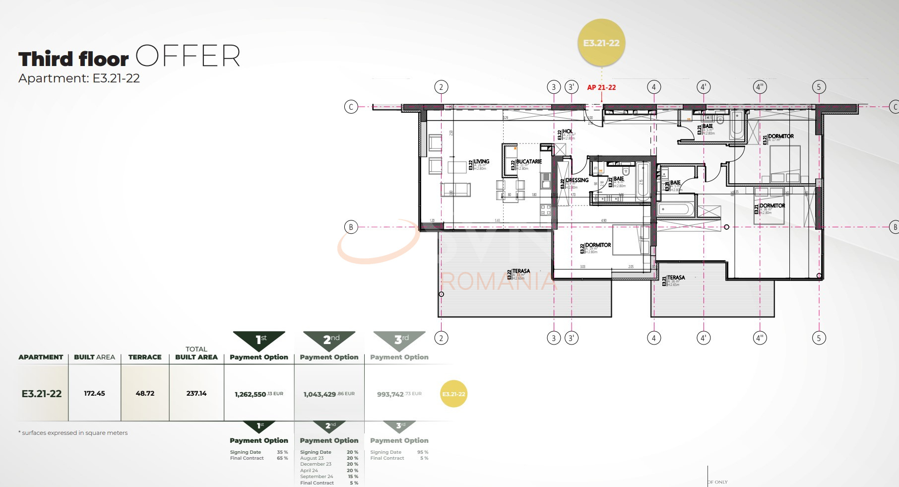 Apartament, 4 camere Bucuresti/Floreasca