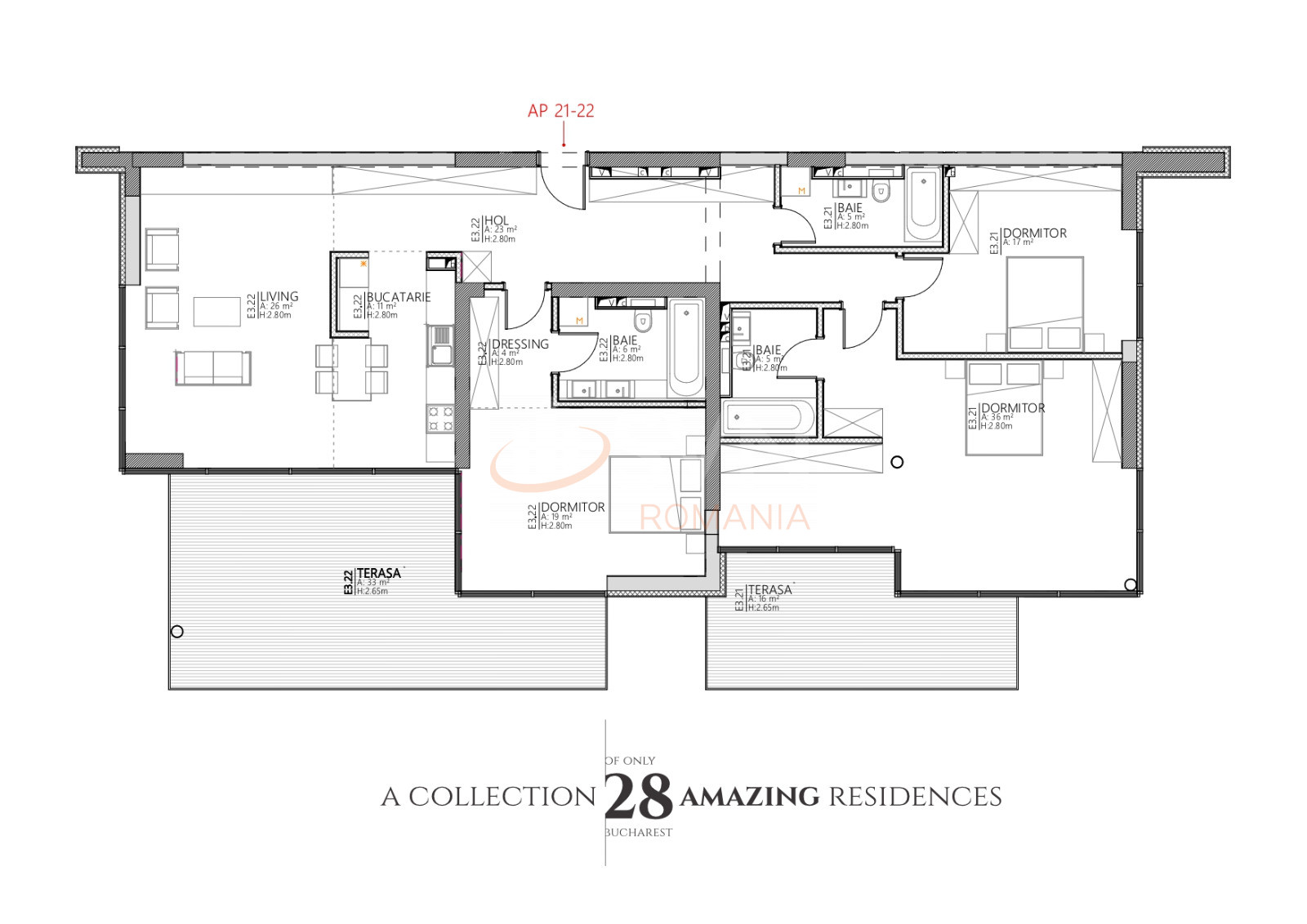 Apartament, 4 camere Bucuresti/Floreasca