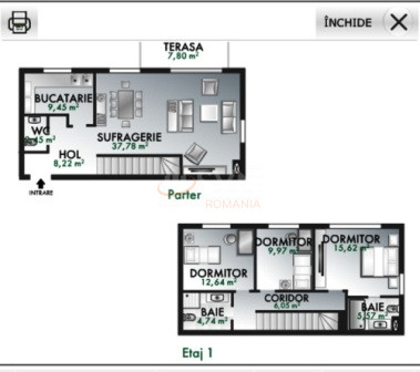 Apartament, 4 camere Bucuresti/Lacul Tei