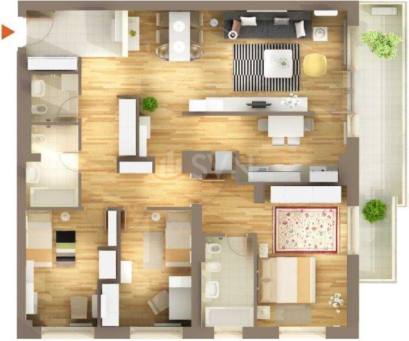 Apartament, 4 camere Bucuresti/Baneasa