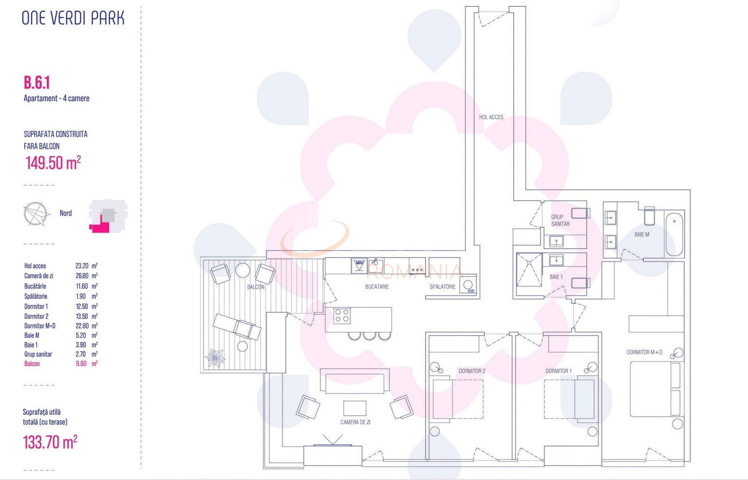 Apartament, 4 camere Bucuresti/Floreasca