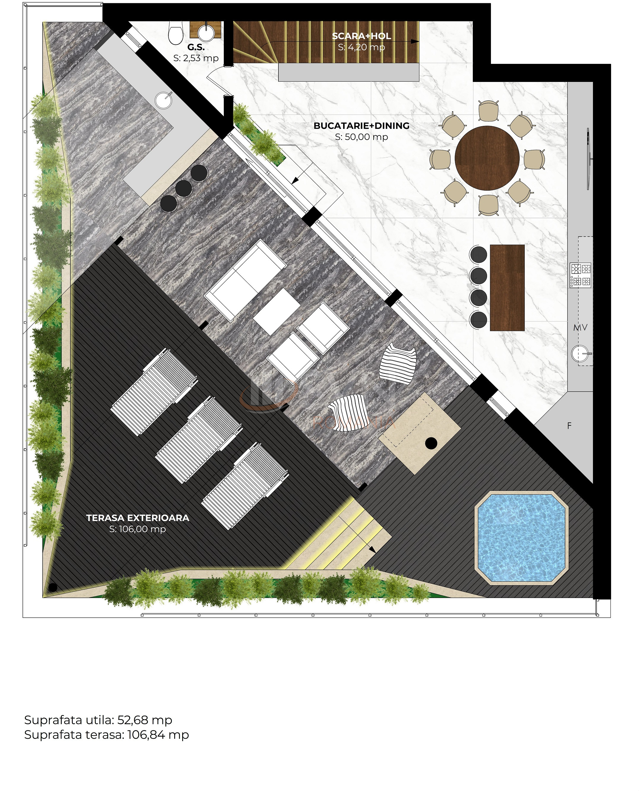 Apartament, 4 camere Bucuresti/Primaverii