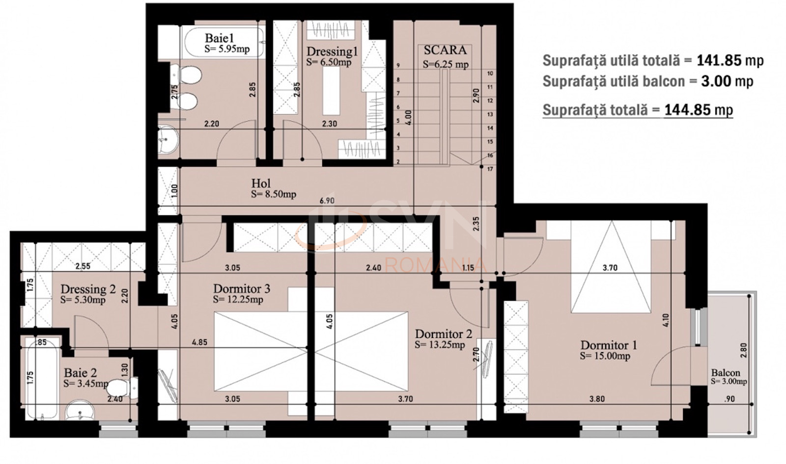Apartament, 4 camere Bucuresti/Sisesti