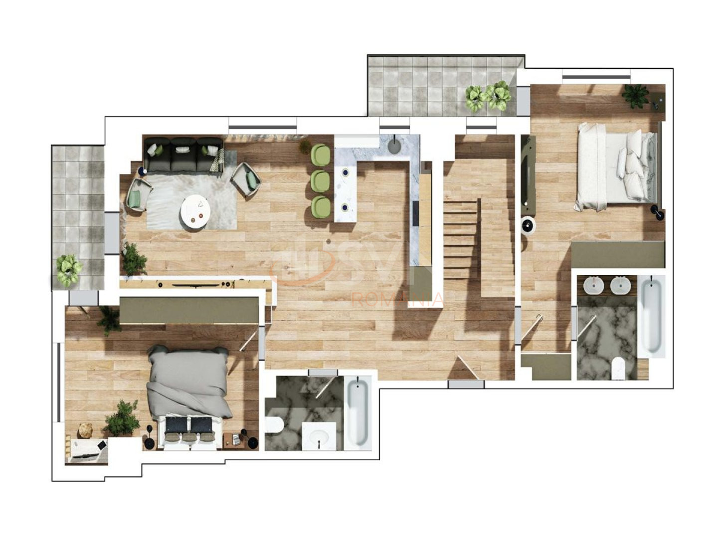Apartament, 4 camere Bucuresti/Grozavesti