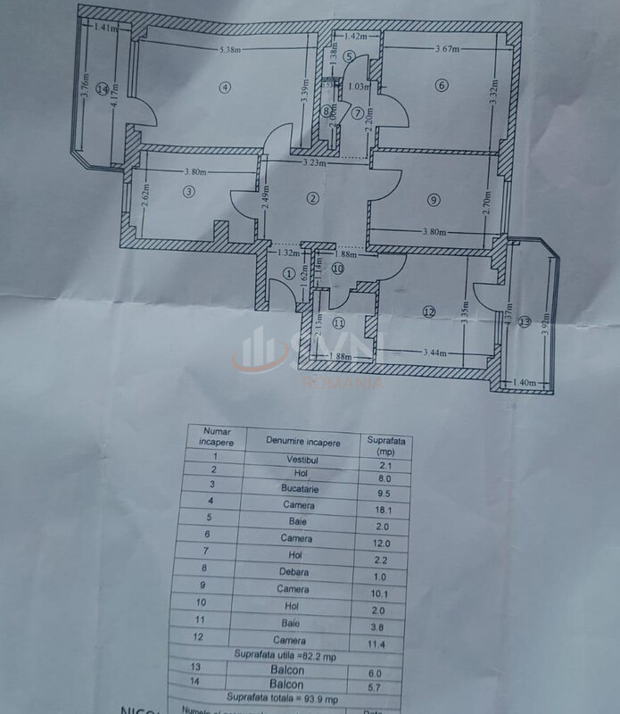 Apartament, 4 camere Bucuresti/Alexandriei