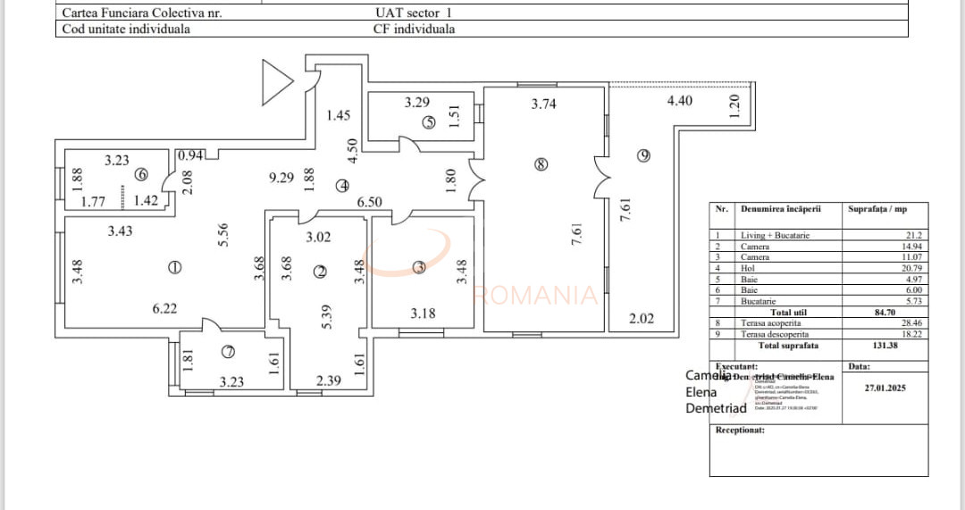 Apartament, 4 camere Bucuresti/Baneasa