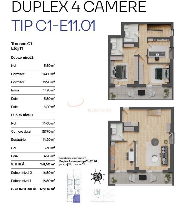 Apartament, 4 camere Bucuresti/Pipera