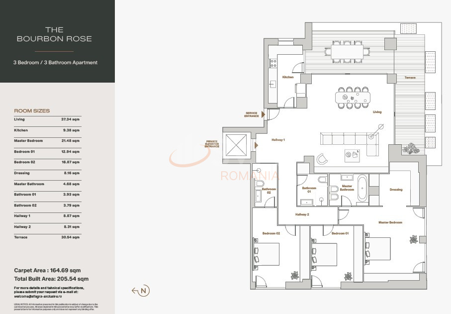 Apartament, 4 camere Bucuresti/Pipera