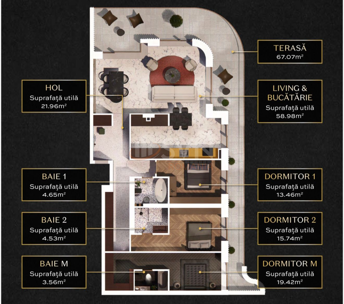 Apartament, 4 camere Bucuresti/Pipera