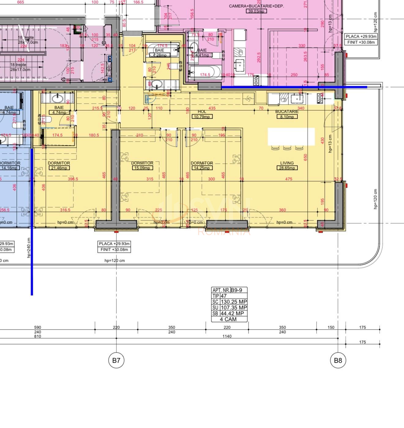 Apartament, 4 camere Bucuresti/Aviatiei