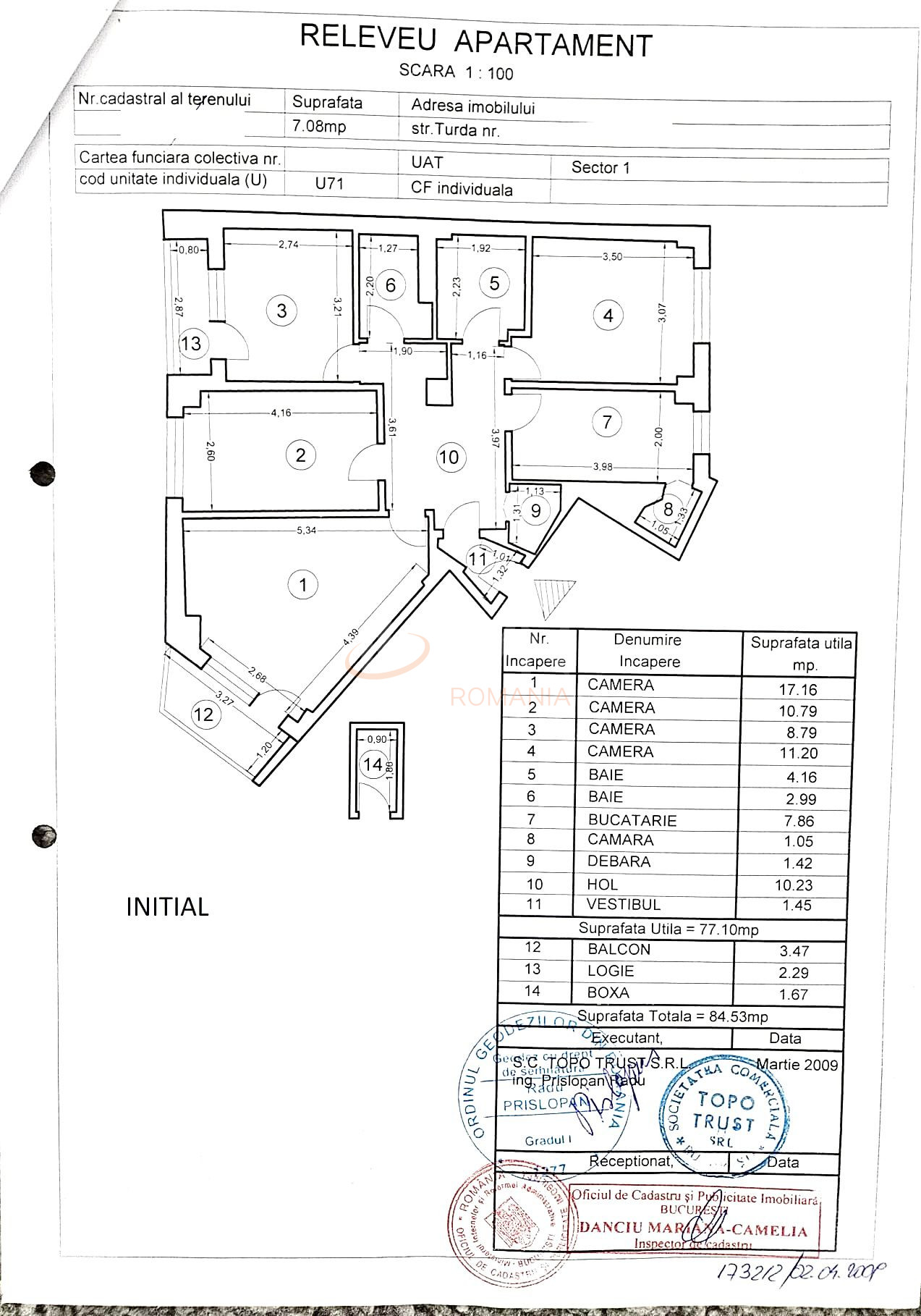 Apartament, 4 camere Bucuresti/Turda
