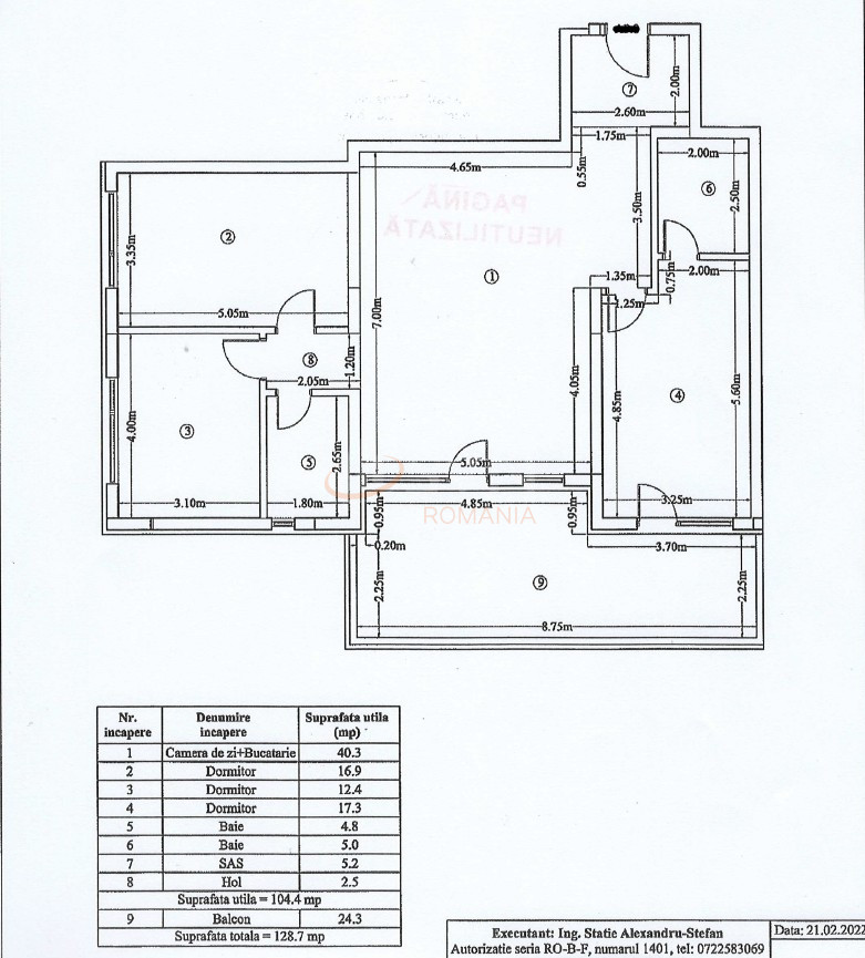 Apartament, 4 camere Ilfov/Voluntari