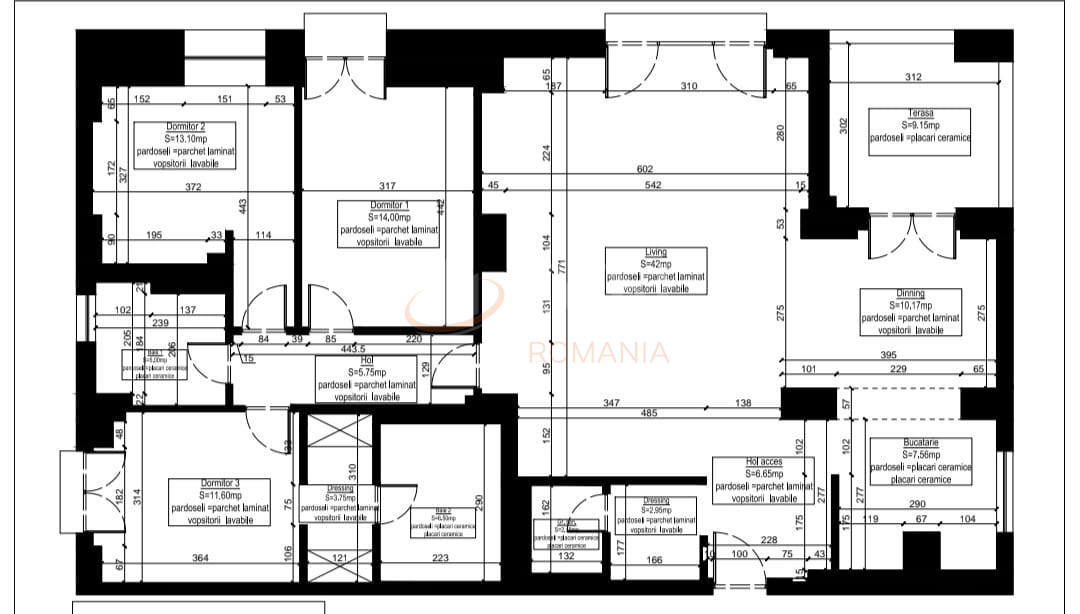 Apartament, 4 camere Bucuresti/Herastrau