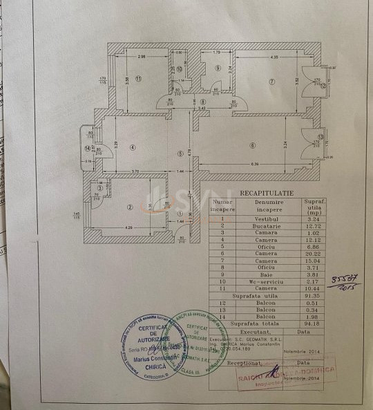 Apartament, 4 camere Bucuresti/Piata Unirii (s3)