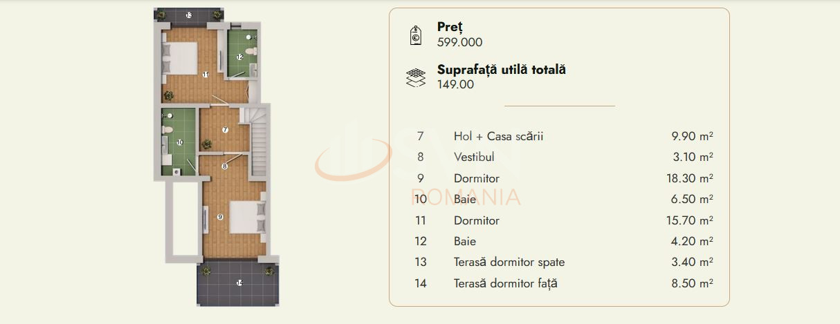 Apartament, 4 camere Prahova/Centru
