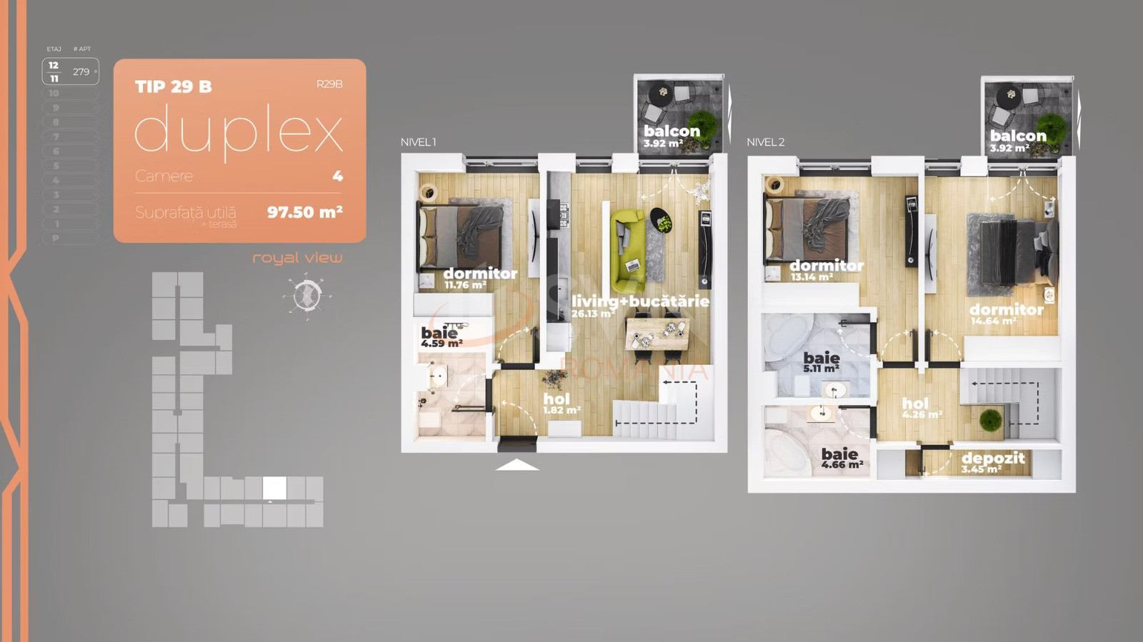 Apartament, 4 camere Bucuresti/Berceni