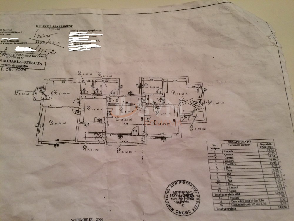 Apartament, 4 camere Bucuresti/P-ta Victoriei