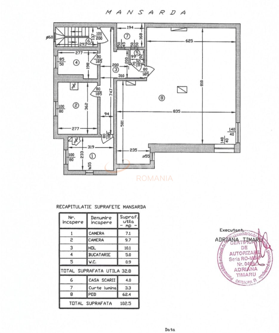 Apartament, 4 camere Bucuresti/P-ta Alba Iulia