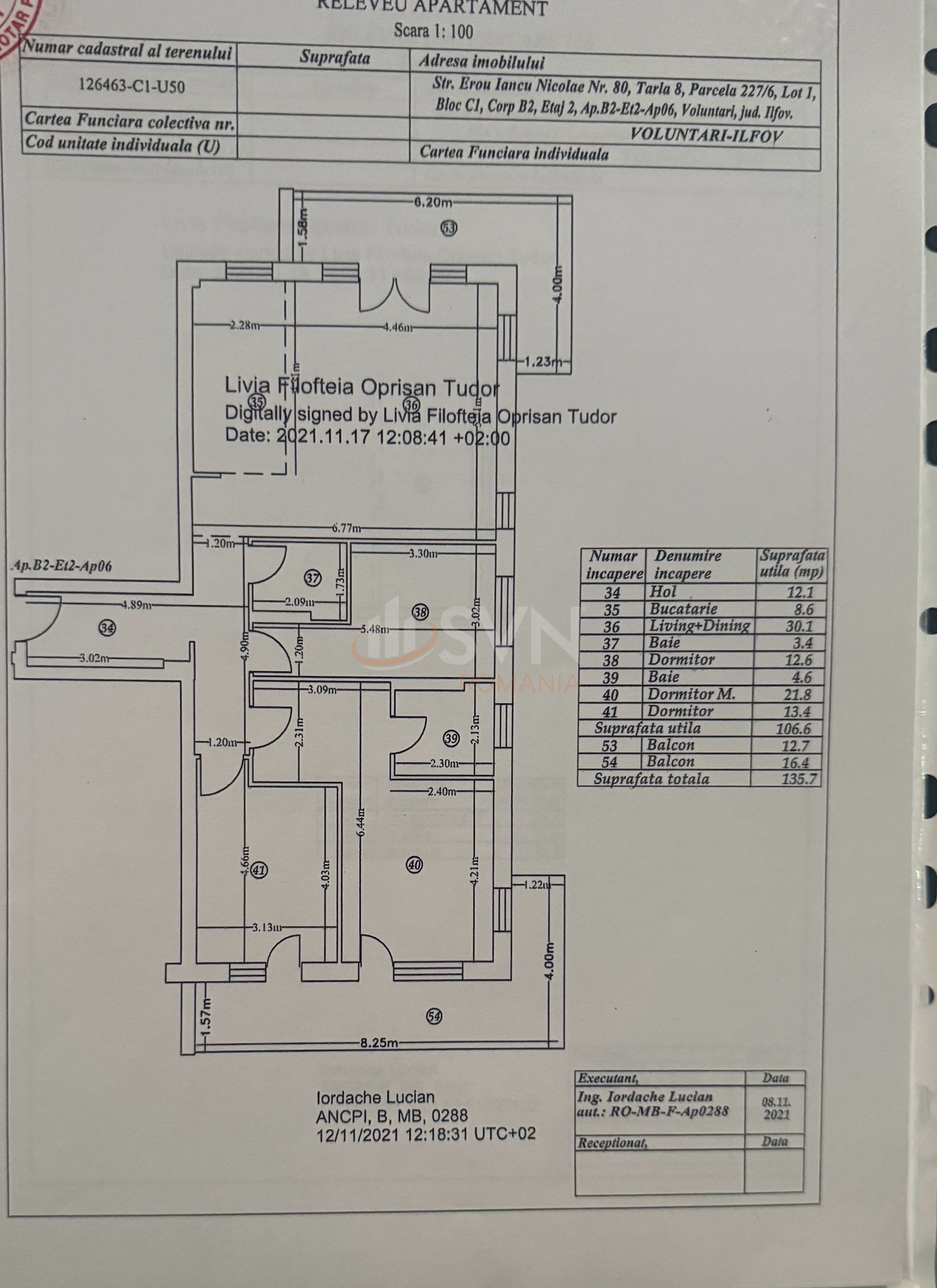 Apartament, 4 camere Bucuresti/Pipera