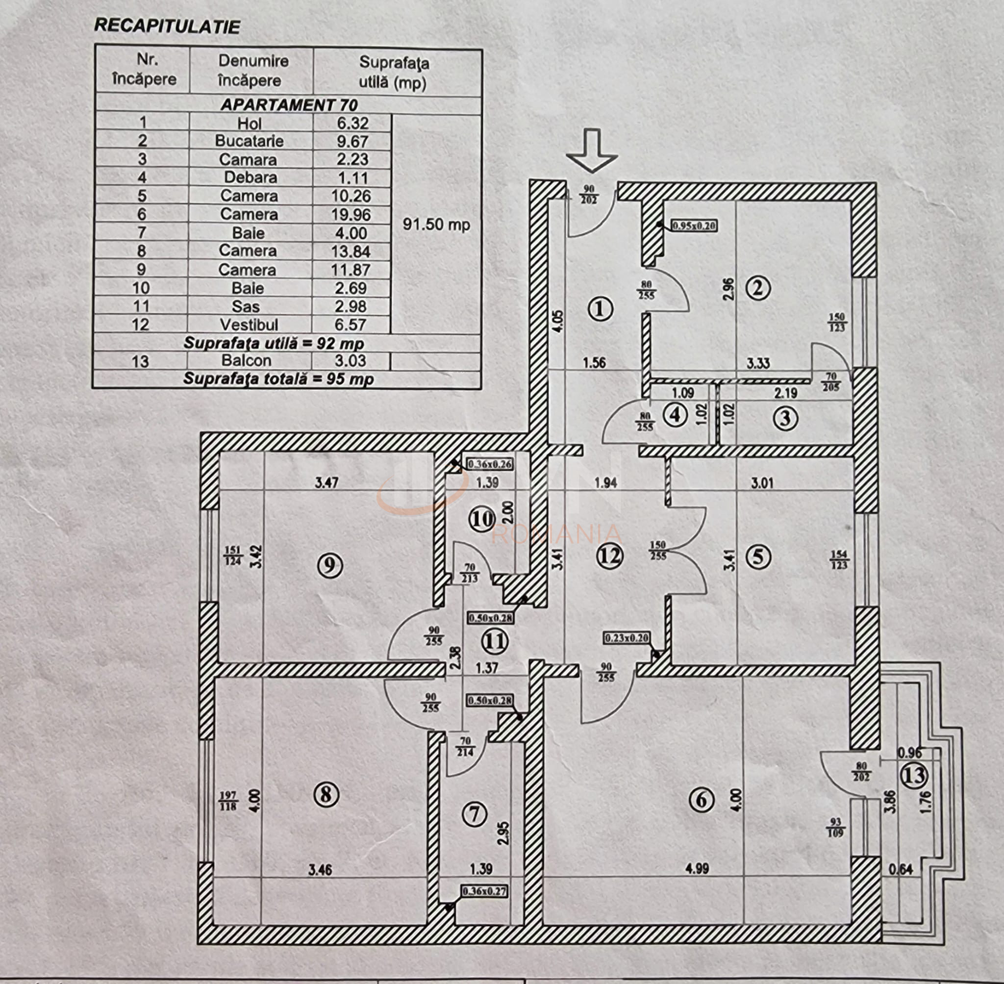 Apartament, 4 camere Bucuresti/Nerva Traian