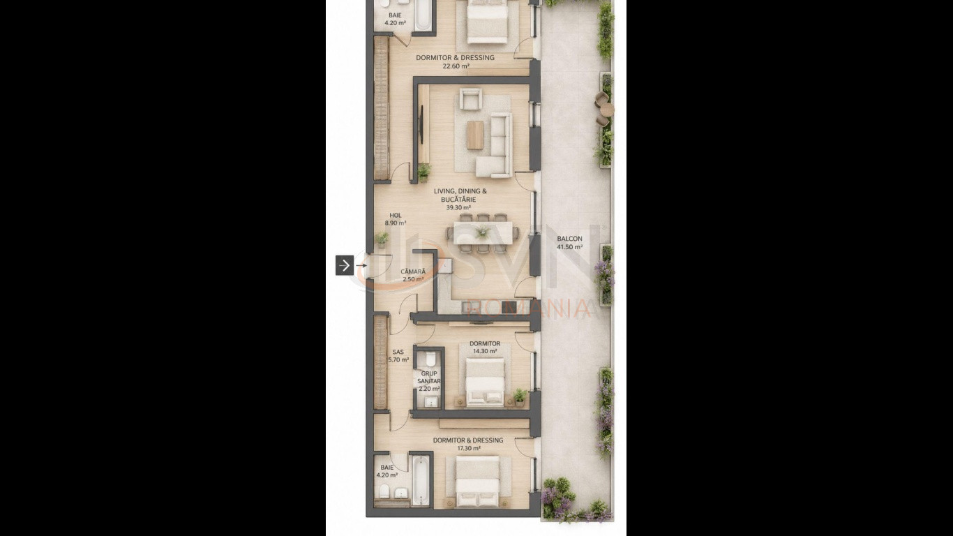 Apartament, 4 camere Bucuresti/Iancu Nicolae