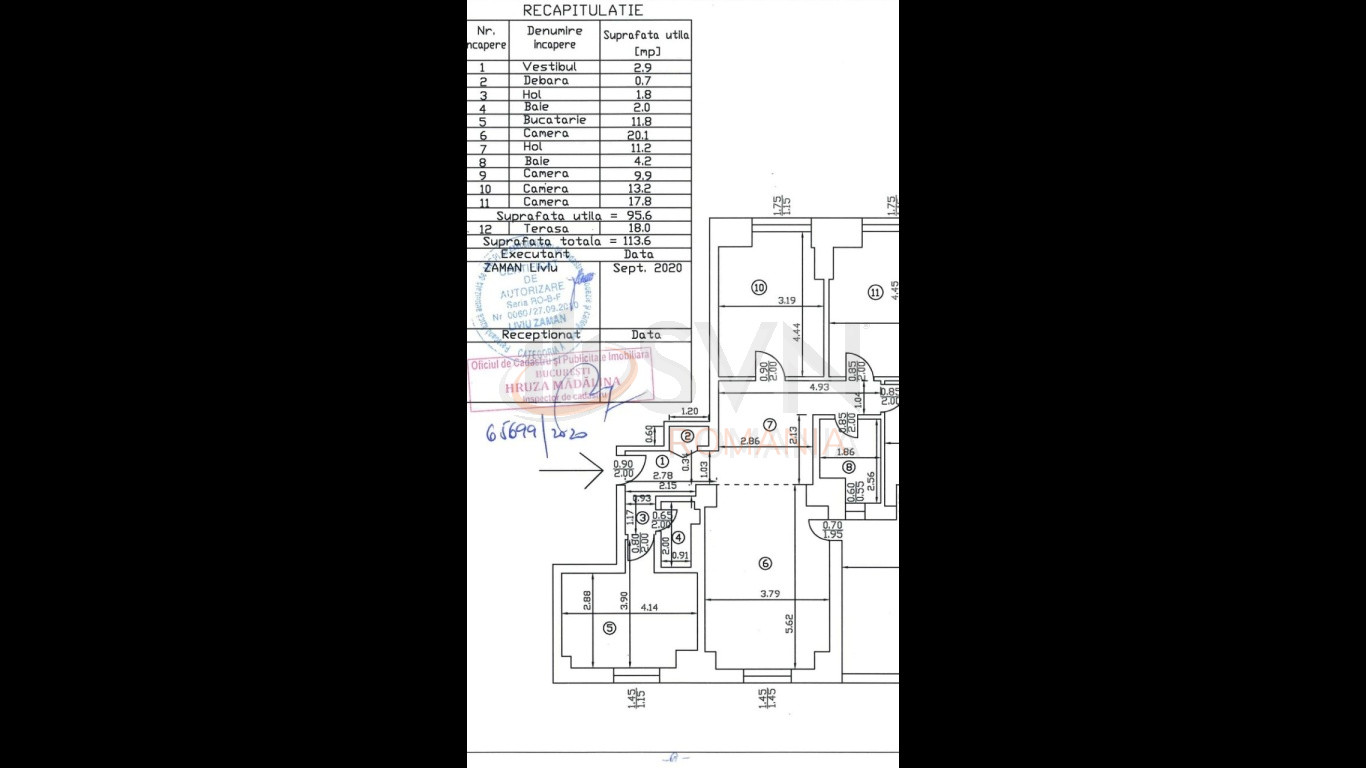 Apartament, 4 camere Bucuresti/P-ta Unirii